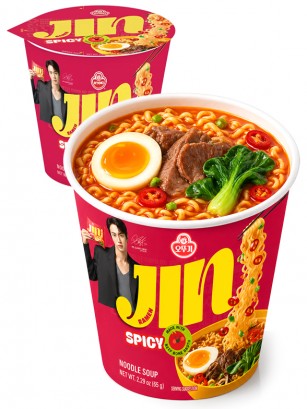 Ramen Ottogi Jin Spicy Vaso 65 g