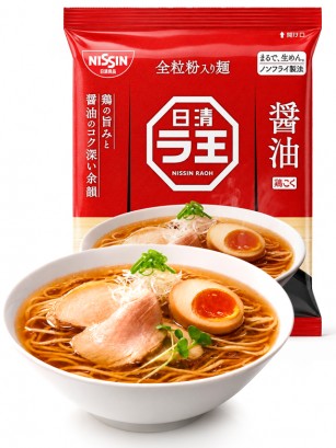 Ramen Salsa de Soja Premium Raoh | Nissin 91 g