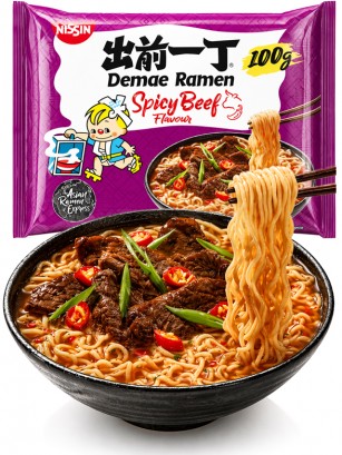Ramen Nissin Demae Ternera Picante 100 g