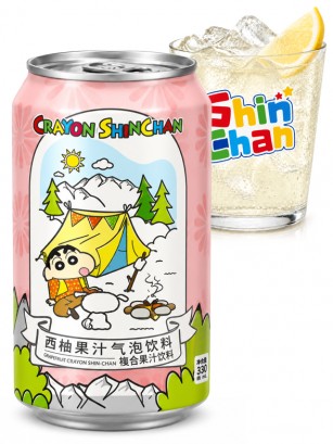 Refresco de Pomelo Crayon Shin Chan | 3 Diseños 330 ml