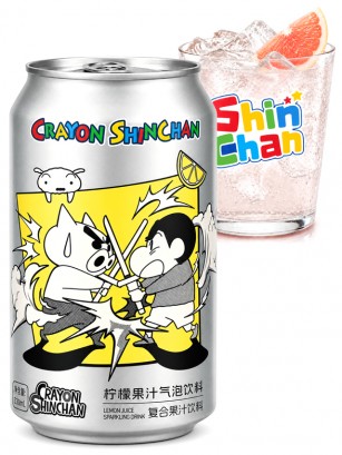 Refresco de Pomelo Crayon Shin Chan | 3 Diseños 330 ml