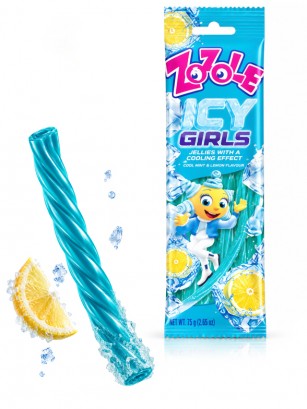 Chuche Regaliz Limón y Menta | Efecto Hielo 75 g
