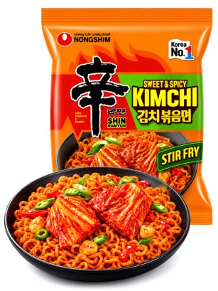 Yakisoba Shin Ramyun Kimchi Stir Fry | Nongshim 137 g