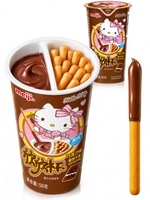 Sticks con Crema de Chocolate | Hello Kitty 50 g