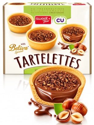 Tartaletas de Crema de Avellanas 150 g.