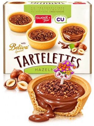 Tartaletas de Crema de Avellanas | Sweet Plus 150 g.