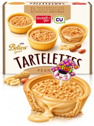 Tartaletas de Crema de Cacahuete | Sweet Plus 150 g