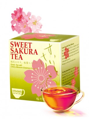 Té Verde con Flores de Cerezo | Sakura