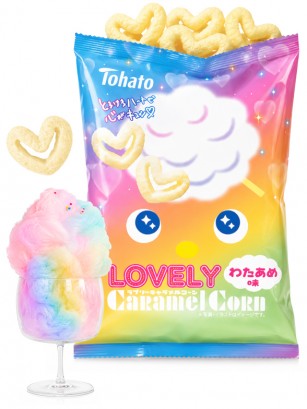 Tohato Lovely Caramel Corn Algodón de Azúcar 43 g