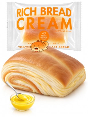 Bollo Tokyo Brioche Mil Capas de Crema | Rich Bread 80g.