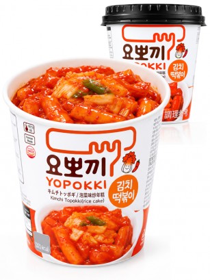Topokki Coreano con Kimchi | Yopokki 115 g