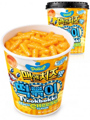 Tteokbokki (Topokki) Mac & Cheese Cup | Delief 115g