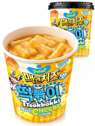 Tteokbokki (Topokki) Mac & Cheese Cup | Delief 115g