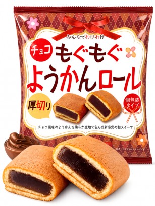 Chocolate Yokan Roll | Mogu Mogu 168g.