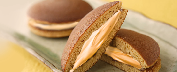 Dorayaki de Crema de Calabaza